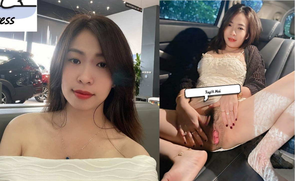 Clip sex Tuyết Mai lồn rộng khoái trên xe